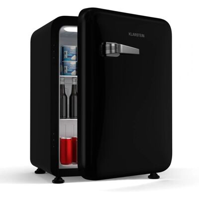 Klarstein Audrey Evo Mini Frigo - Rétro Vintage 68L Silencieux - Publicité Klarstein Audrey Evo Mini Frigo - Rétro Vintage 68L Silencieux - Publicité