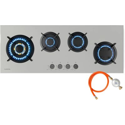 Klarstein - Goldflame 4 Slim - 4 Brûleurs - Gas Cooktop - Publicité Klarstein - Goldflame 4 Slim - 4 Brûleurs - Gas Cooktop - Publicité