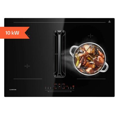Klarstein AirJet 72 Down Air System - Induction Cooktop with Exhaust Hood Klarstein AirJet 72 Down Air System - Induction Cooktop with Exhaust Hood