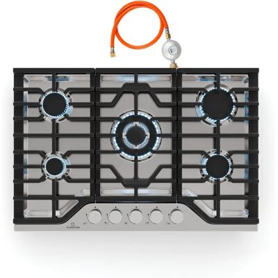 Klarstein Turbocast - Grey - Gas Hob Klarstein Turbocast - Grey - Gas Hob