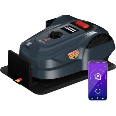 Blumfeldt GrassConnect - Robot cortacésped - Control por app - Hasta 1000 m² - Alto rendimiento Blumfeldt GrassConnect - Robot cortacésped - Control por app - Hasta 1000 m² - Alto rendimiento