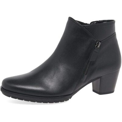 Gabor Olivetti Womens Zip Fastening Ankle Boots - Black - UK 7.5 Gabor Olivetti Womens Zip Fastening Ankle Boots - Black - UK 7.5
