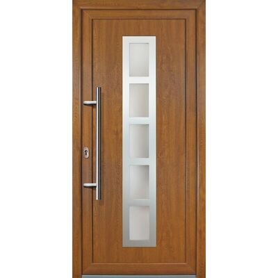 Meeth Signum Exklusiv - golden oak - vetro satinato - Porta Meeth Signum Exklusiv - golden oak - vetro satinato - Porta