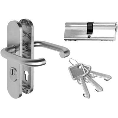 Meeth Maniglia me 110 s - Maniglia interna in acciaio inox - Per porta da 60mm Meeth Maniglia me 110 s - Maniglia interna in acciaio inox - Per porta da 60mm