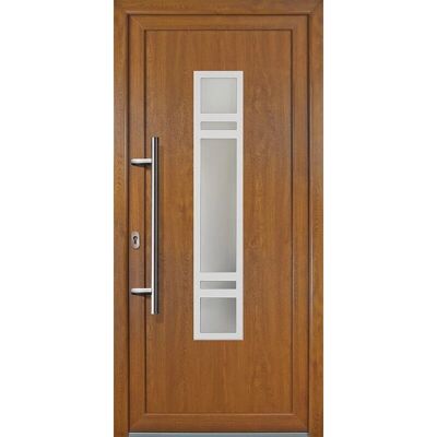 Meeth - Signum Exklusiv - roble dorado - Vidrio satinado - Door Meeth - Signum Exklusiv - roble dorado - Vidrio satinado - Door