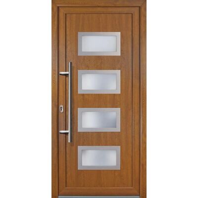 Meeth - Model 92 - Golden oak - Satin glass - Porta Meeth - Model 92 - Golden oak - Satin glass - Porta