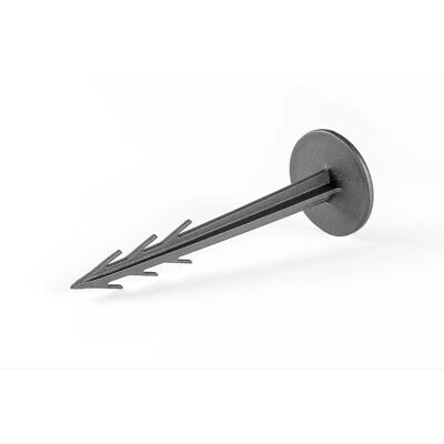 HaGa ERDANKER - Noir - 12 cm - 100 pcs - Ancrage de sol - Publicité HaGa ERDANKER - Noir - 12 cm - 100 pcs - Ancrage de sol - Publicité