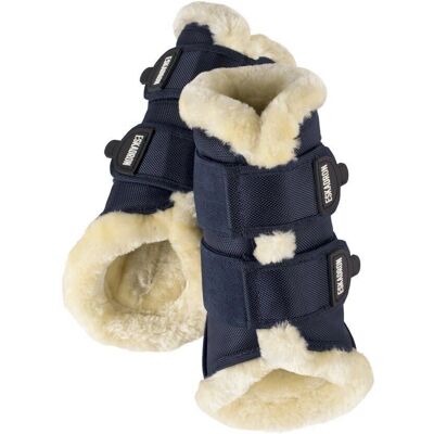 Eskadron Navy Fauxfur Gamaschen Eskadron Navy Fauxfur Gamaschen