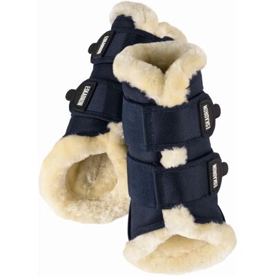 Eskadron Gamaschen XL Fauxfur Marine - Beinschutz Eskadron Gamaschen XL Fauxfur Marine - Beinschutz