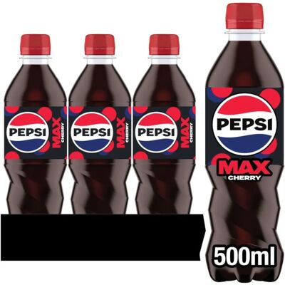 Britvic Pepsi Max Cherry 500ml - Soft Drink Britvic Pepsi Max Cherry 500ml - Soft Drink