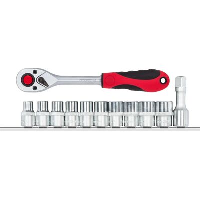 Gedore R69008012 - Steckschlüssel-Set - Rot Gedore R69008012 - Steckschlüssel-Set - Rot