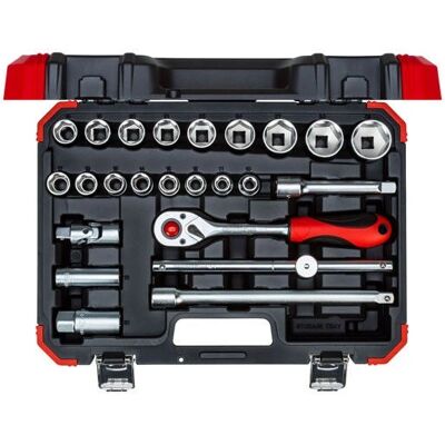 Gedore R69003024 Sett med 24 sockets Gedore R69003024 Sett med 24 sockets