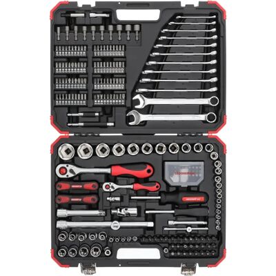 Gedore Red 232-Piece Socket Set with 1/2" and 1/4" Drives - Tools Gedore Red 232-Piece Socket Set with 1/2" and 1/4" Drives - Tools