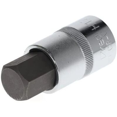 Gedore R62551710 Schroefbit - 17 mm, 55 mm, Chroom-vanadium staal Gedore R62551710 Schroefbit - 17 mm, 55 mm, Chroom-vanadium staal