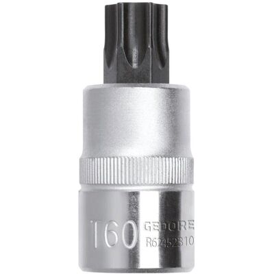Gedore R62452210 Skruetrekkerbit - TX T55 55mm - Krom-vanadium stål Gedore R62452210 Skruetrekkerbit - TX T55 55mm - Krom-vanadium stål