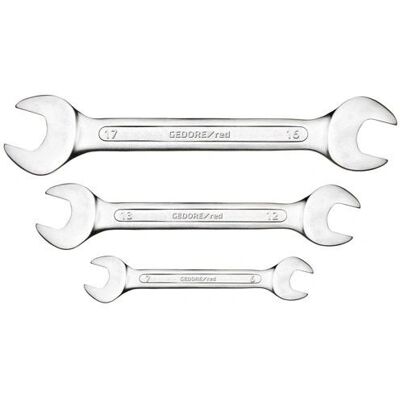 Gedore R05125006 Open End Wrench - 6-17mm, 6 pcs Gedore R05125006 Open End Wrench - 6-17mm, 6 pcs