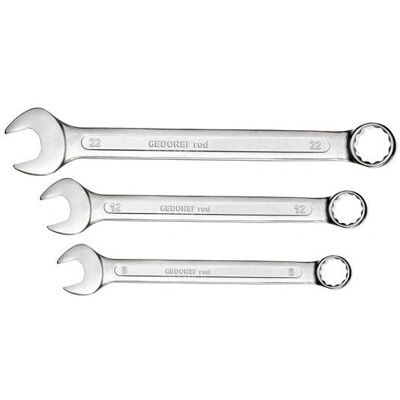 Gedore R09105008 Red Combination Wrench Set - Combination Wrench Set Gedore R09105008 Red Combination Wrench Set - Combination Wrench Set