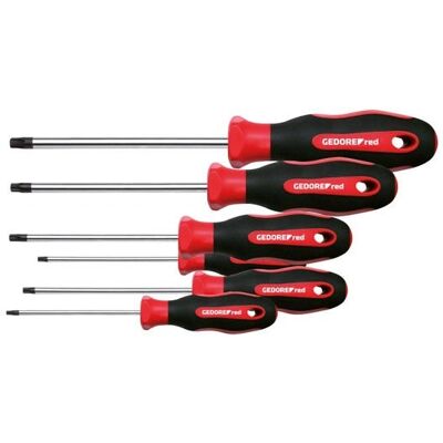 Zestaw śrubokrętów Torx R38402006 Gedore Czerwony - Narzędzie Profesjonalne Zestaw śrubokrętów Torx R38402006 Gedore Czerwony - Narzędzie Profesjonalne