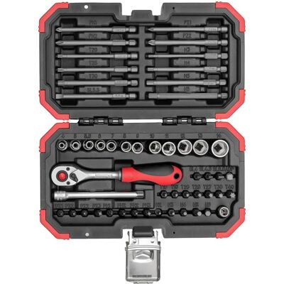 Gedore Red 51-teiliges Schrauber- und Steckschlüsselsatz - Produkttyp Gedore Red 51-teiliges Schrauber- und Steckschlüsselsatz - Produkttyp