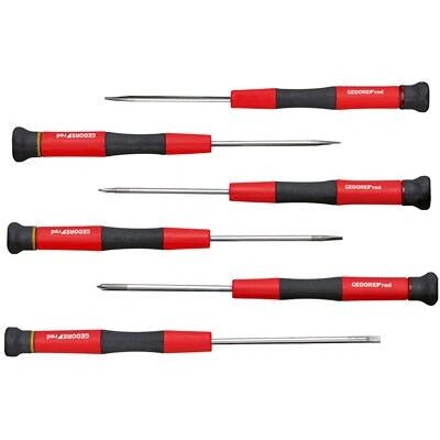 Gedore R38005906 Red Screwdriver Set - Electronic, 6 pieces Gedore R38005906 Red Screwdriver Set - Electronic, 6 pieces