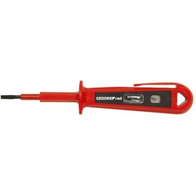 Gedore R38121312 Spannungsprüfer Schraubenzieher - Max 250V Gedore R38121312 Spannungsprüfer Schraubenzieher - Max 250V