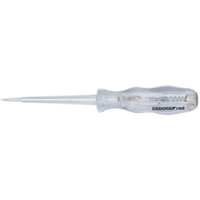 Gedore R38120312 Voltage Tester Screwdriver - Voltage Detector, 3mm, 135mm Gedore R38120312 Voltage Tester Screwdriver - Voltage Detector, 3mm, 135mm