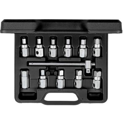 Gedore R15553004 Skralle- og nøkkelsats - 3/8" , 12 deler Gedore R15553004 Skralle- og nøkkelsats - 3/8" , 12 deler