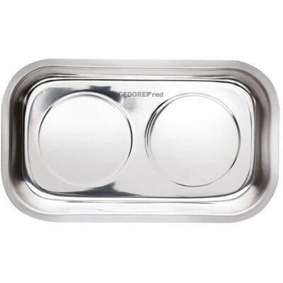 Vassoio magnetico Gedore R19102000 - Acciaio inossidabile, 240x140mm Vassoio magnetico Gedore R19102000 - Acciaio inossidabile, 240x140mm