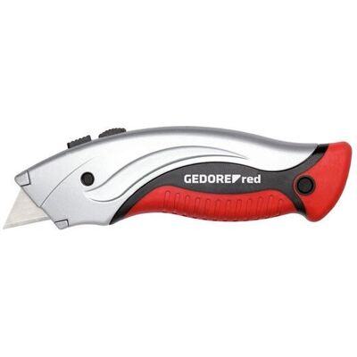 Gedore R93210000 rotes Multikomponenten-Messer - Ergonomisch, Schnellwechsel Gedore R93210000 rotes Multikomponenten-Messer - Ergonomisch, Schnellwechsel