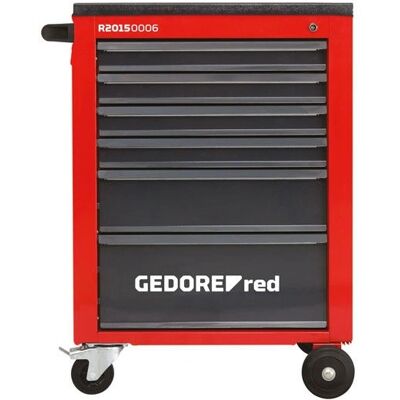 Gedore R20150006 Tool Cart - 6 Drawer Steel Storage Gedore R20150006 Tool Cart - 6 Drawer Steel Storage