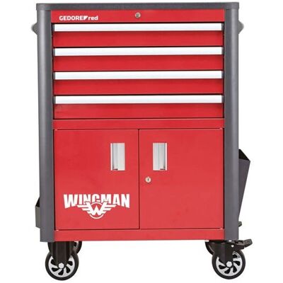 Gedore R20200004 Werkzeugwagen - 4 Schubladen, Rot, Werkstattwagen Gedore R20200004 Werkzeugwagen - 4 Schubladen, Rot, Werkstattwagen