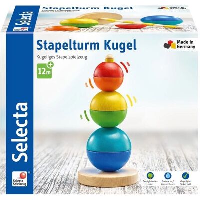 Selecta Beige Stapeltillbehör - 16 cm - Utvecklar storleksuppfattning Selecta Beige Stapeltillbehör - 16 cm - Utvecklar storleksuppfattning
