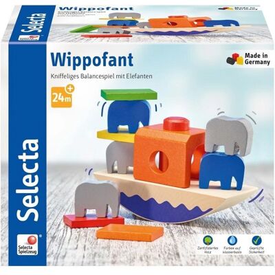 Selecta Wippofant - Balance Spiel mit Elefanten - Motorikspielzeug Selecta Wippofant - Balance Spiel mit Elefanten - Motorikspielzeug