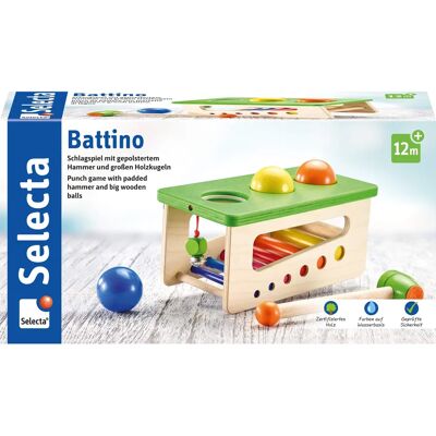Selecta Battino Motorikspielzeug - 22x10cm Selecta Battino Motorikspielzeug - 22x10cm