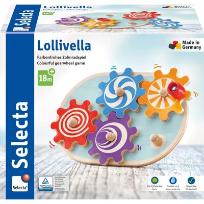 Selecta Lollivella Puzzle Spiel - Bildendes Spielzeug für Kinder Selecta Lollivella Puzzle Spiel - Bildendes Spielzeug für Kinder