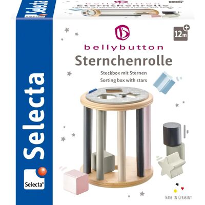 Selecta Rouleau Étoile - Motricité fine - 13 cm - Publicité Selecta Rouleau Étoile - Motricité fine - 13 cm - Publicité