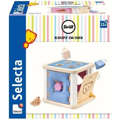 Selecta Houten Sorteerdoos - Stapelbaar speelgoed voor kinderen Selecta Houten Sorteerdoos - Stapelbaar speelgoed voor kinderen