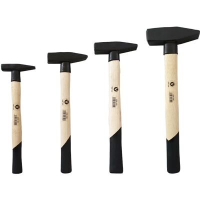 Vago-Tools - Profi 4 tlg Set - Holzgriff - Hammer set Vago-Tools - Profi 4 tlg Set - Holzgriff - Hammer set