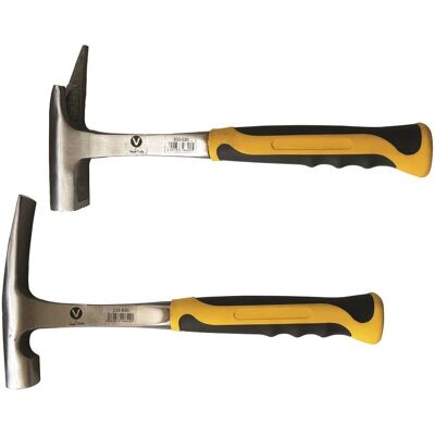 Vago-Tools - Profi 2 tlg Set Latthammer & Maurerhammer Zimmermannshammer - Latthammer 600 g - Maurerhammer 600 g - Hammer-Set Vago-Tools - Profi 2 tlg Set Latthammer & Maurerhammer Zimmermannshammer - Latthammer 600 g - Maurerhammer 600 g - Hammer-Set
