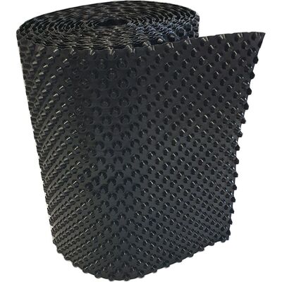 Vago-Tools - Noppenbahn Noppenfolie Grundmauerschutz - 0,5m x 20m - 400 g/m² HDPE - Noppenbahn Vago-Tools - Noppenbahn Noppenfolie Grundmauerschutz - 0,5m x 20m - 400 g/m² HDPE - Noppenbahn