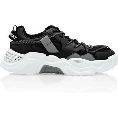 Plein Sport Runner Sneakers - Zwart - Maat 41 - Schoenen Plein Sport Runner Sneakers - Zwart - Maat 41 - Schoenen