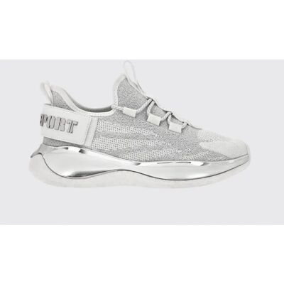 Plein Sport The Iron Tiger Gen.x.02 White Sneaker - Runner Plein Sport The Iron Tiger Gen.x.02 White Sneaker - Runner