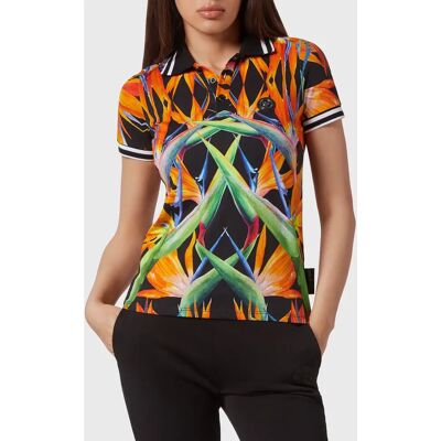 Plein Sport Zwart Multicolor Katoenen Poloshirt - Shirts Plein Sport Zwart Multicolor Katoenen Poloshirt - Shirts