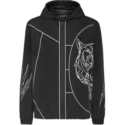 Plein Sport heren Tiger Court windbreaker - Jas Plein Sport heren Tiger Court windbreaker - Jas