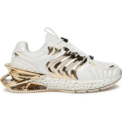 Plein Sport Gen.x.02 Baskets Légères en Mesh Blanc - Publicité Plein Sport Gen.x.02 Baskets Légères en Mesh Blanc - Publicité