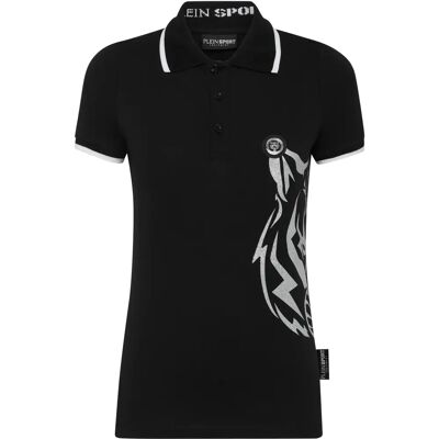 Plein Sport Glitter Polo - Dames Plein Sport Glitter Polo - Dames