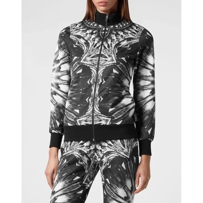 Plein Sport Vrouwen Sportoutfit Optical Flower - Zwart - XS - Sportpak Plein Sport Vrouwen Sportoutfit Optical Flower - Zwart - XS - Sportpak