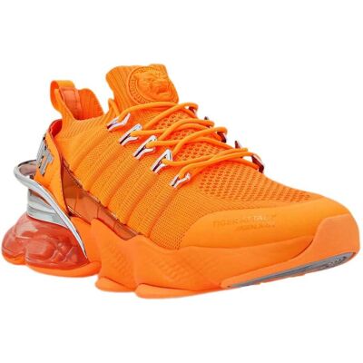 Plein Sport USC0518-STE003N Orange Casual Sneakers - Sneakers Plein Sport USC0518-STE003N Orange Casual Sneakers - Sneakers