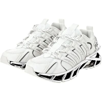 Plein Sport White Runner Sneaker - Low-Top - Sneaker Plein Sport White Runner Sneaker - Low-Top - Sneaker