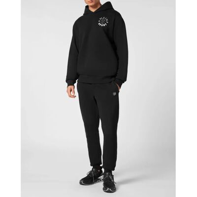 Plein Sport Sweatshirt Zwart-Wit 2XL - Sweatshirt Plein Sport Sweatshirt Zwart-Wit 2XL - Sweatshirt